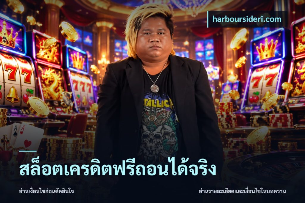สล็อตเครดิตฟรีถอนได้จริง
