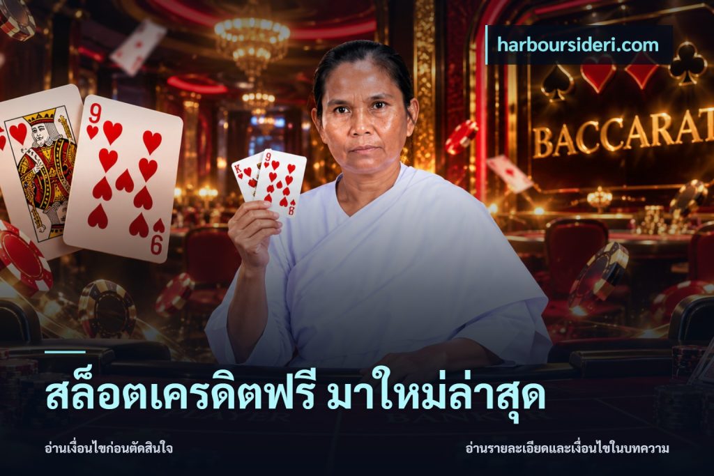 สล็อตเครดิตฟรี มาใหม่ล่าสุด