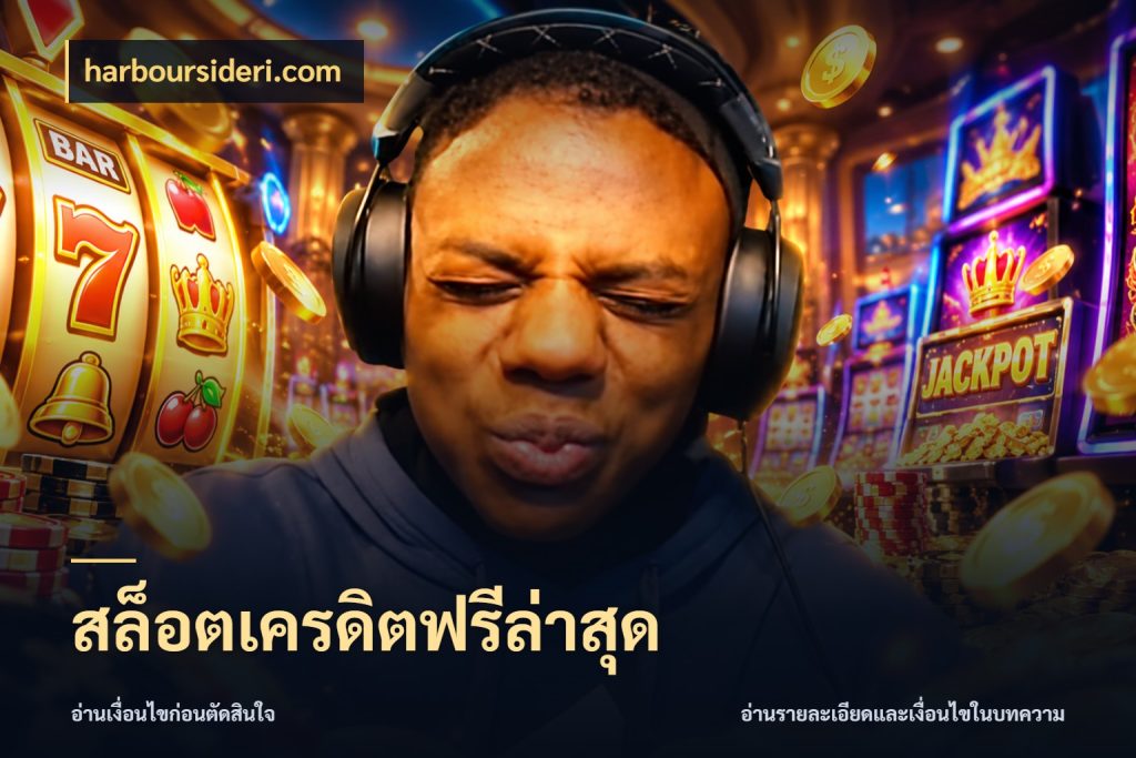 สล็อตเครดิตฟรีล่าสุด สิทธิ์ที่สายโบนัสสนใจกับวิธีรับ สไตล์ harboursideri.com