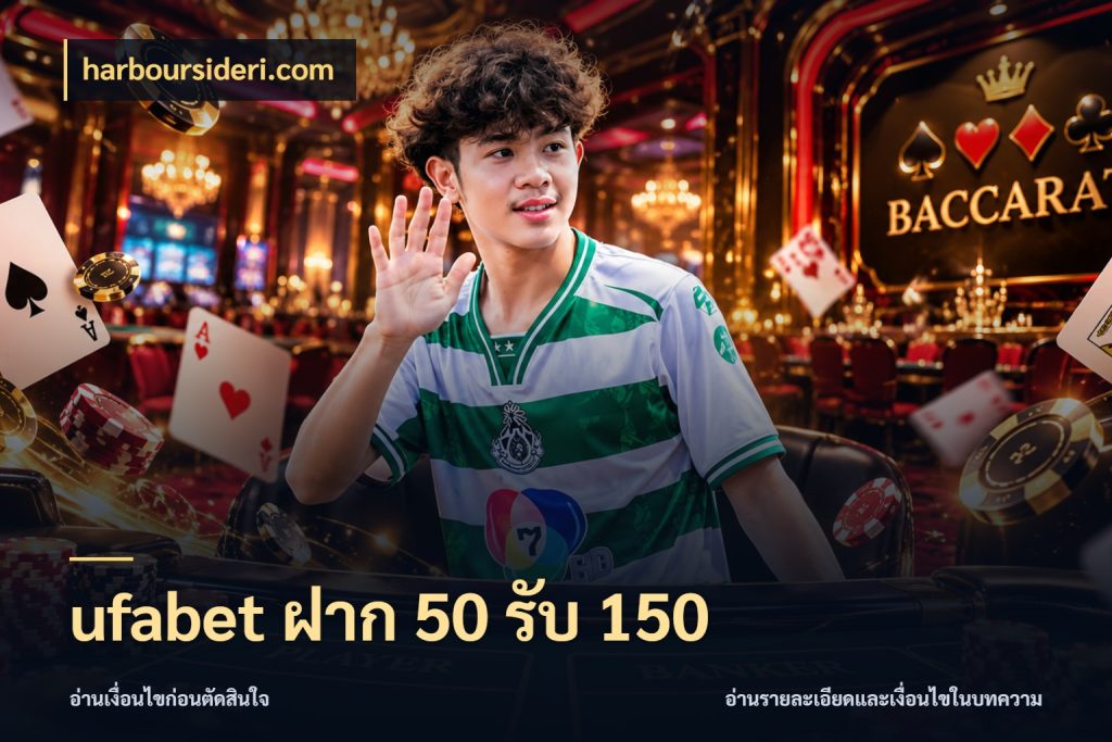 ufabet ฝาก 50 รับ 150 harboursideri.com ยอดฝากและยอดรับในมุมของคนชอบลุ้น