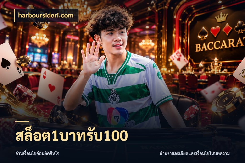 สล็อต1บาทรับ100 สนุกกับตัวเลือกโปรในสไตล์ของคุณ ในมุม harboursideri.com