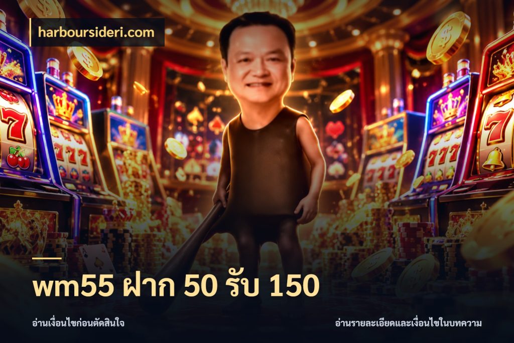 wm55 ฝาก 50 รับ 150 harboursideri.com จุดเด่นของเครดิตที่คนชอบเกมอยากรู้