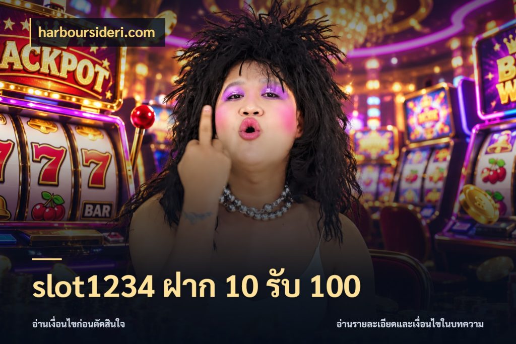 slot1234 ฝาก 10 รับ 100 จุดเด่นของเครดิตที่คนชอบเกมอยากรู้ กับ harboursideri.com