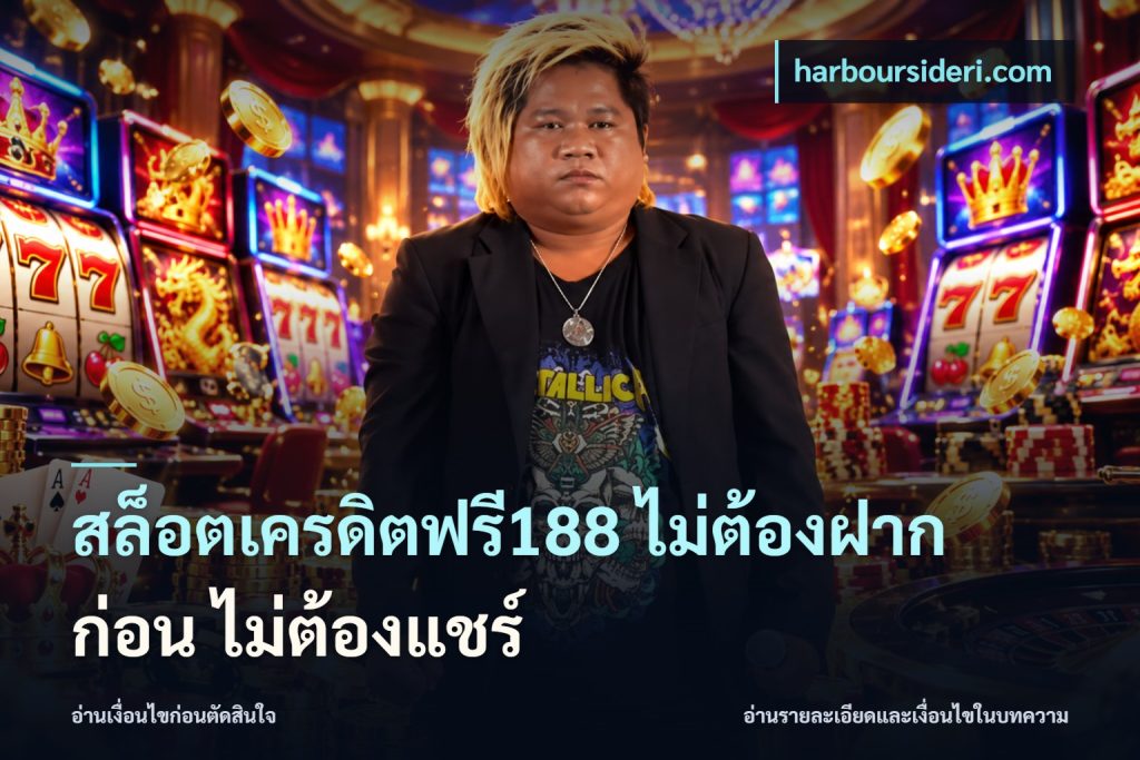 สล็อตเครดิตฟรี188 ไม่ต้องฝาก ก่อน ไม่ต้องแชร์