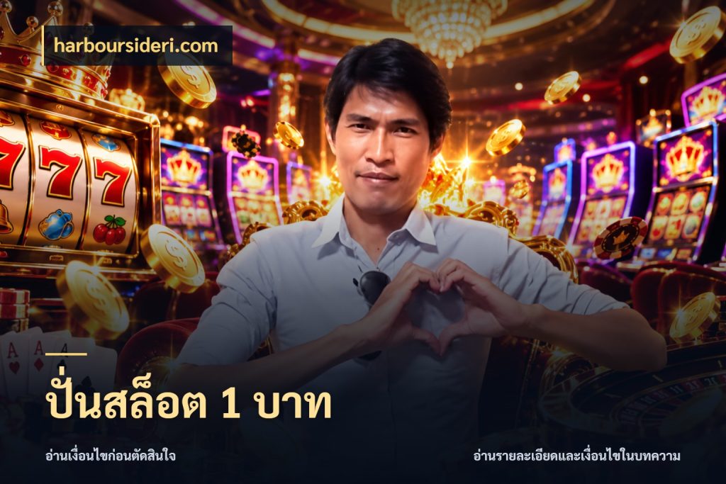 ปั่นสล็อต 1 บาท ทุนเบาก็มีสีสันในจังหวะของคุณ ในมุม harboursideri.com