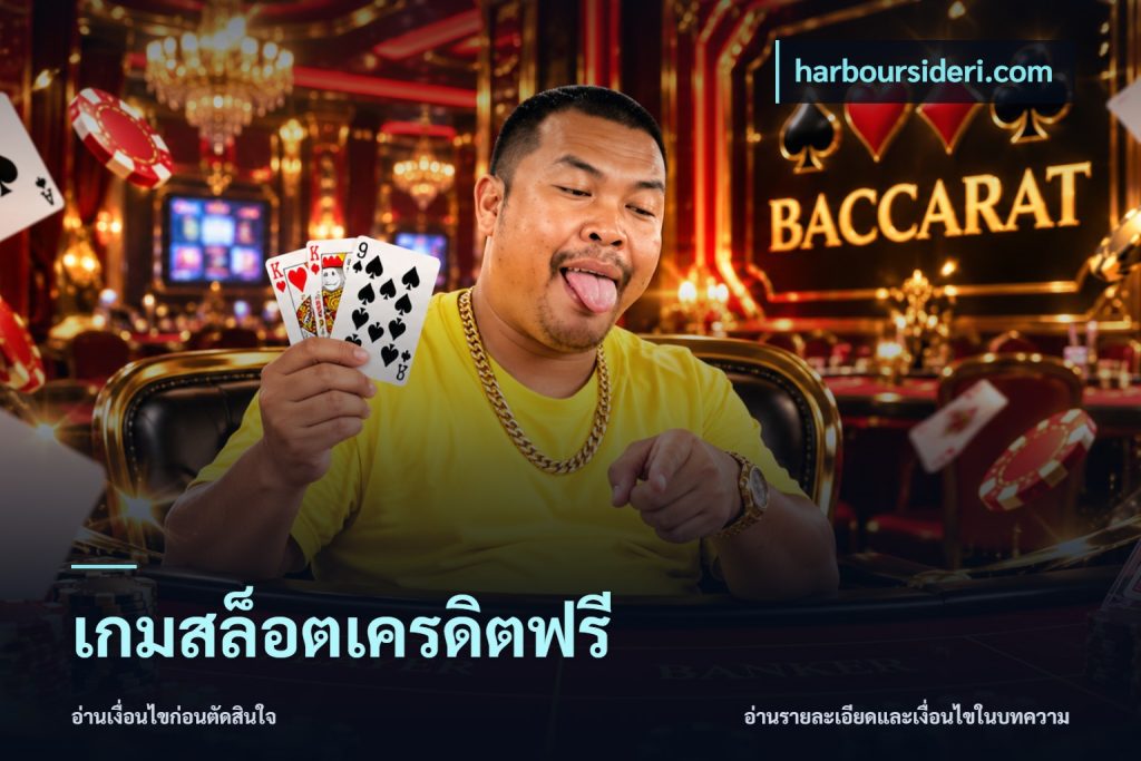 เกมสล็อตเครดิตฟรี