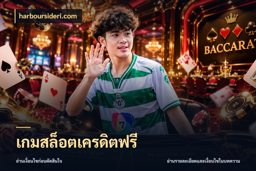เกมสล็อตเครดิตฟรี harboursideri.com เปิดประเด็นเครดิตฟรีสำหรับคนชอบลุ้น