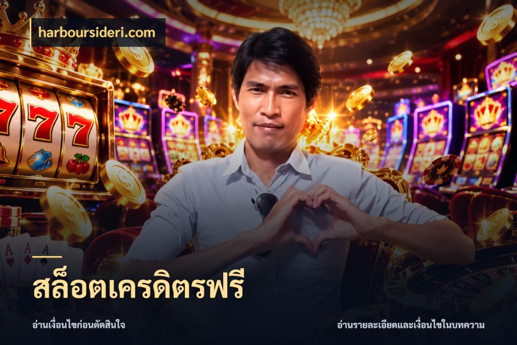 สล็อตเครดิตรฟรี เครดิตฟรีในมุมที่สายโบนัสสนใจ ในมุม harboursideri.com