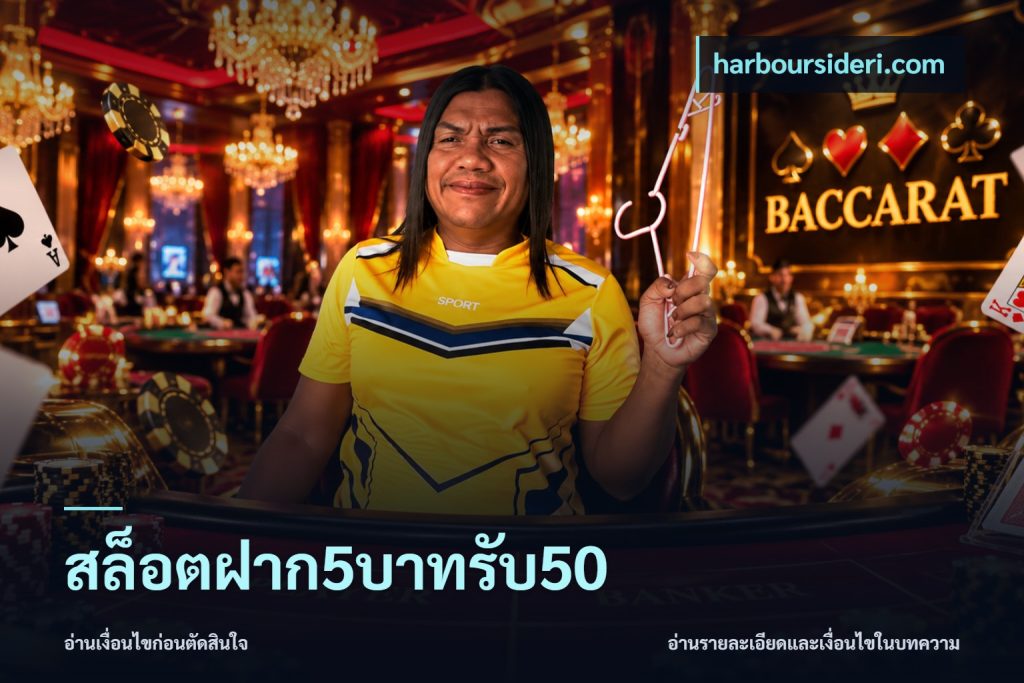 สล็อตฝาก5บาทรับ50