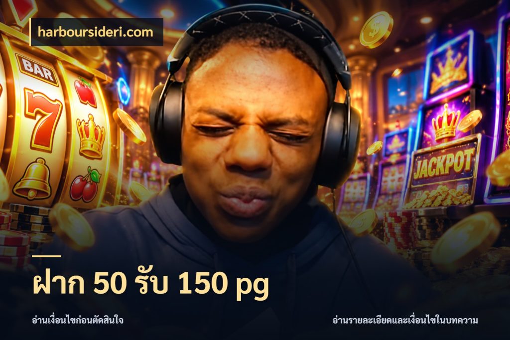 ฝาก 50 รับ 150 pg harboursideri.com จุดเด่นของเครดิตที่คนชอบเกมอยากรู้