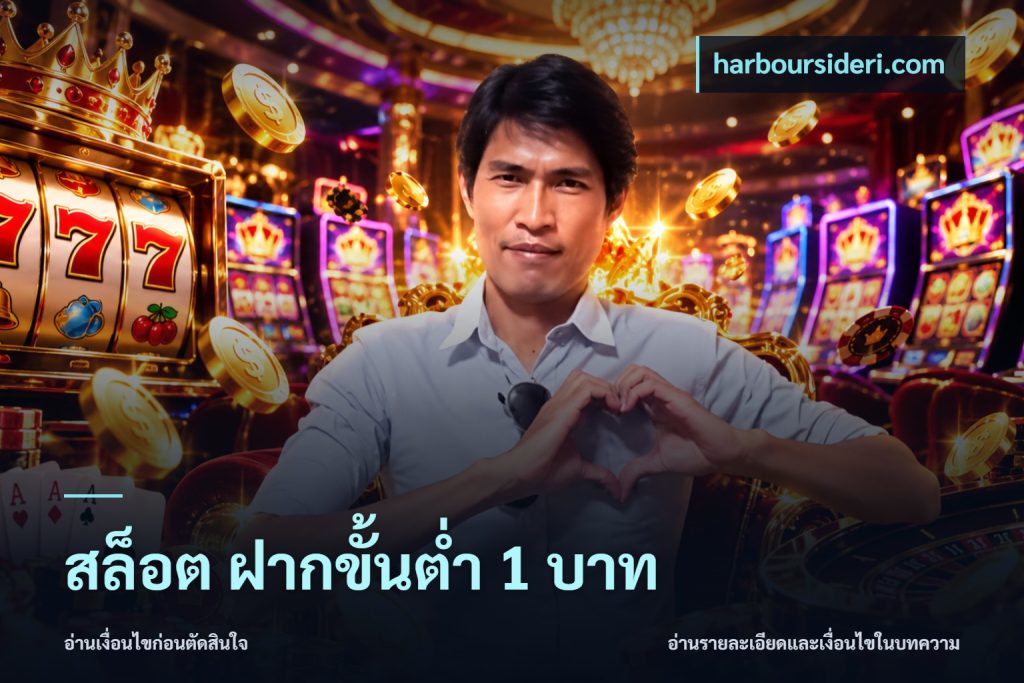 สล็อต ฝากขั้นต่ำ 1 บาท