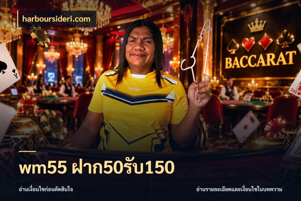 wm55 ฝาก50รับ150 เปิดมุมโปรให้เข้ากับเกมแนวโปรด ในมุม harboursideri.com