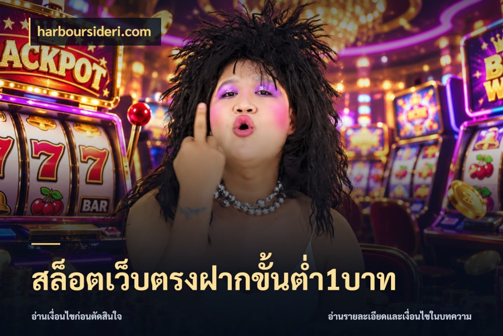สล็อตเว็บตรงฝากขั้นต่ำ1บาท จำนวนเริ่มต้นกับสไตล์เกมที่ชอบ กับ harboursideri.com