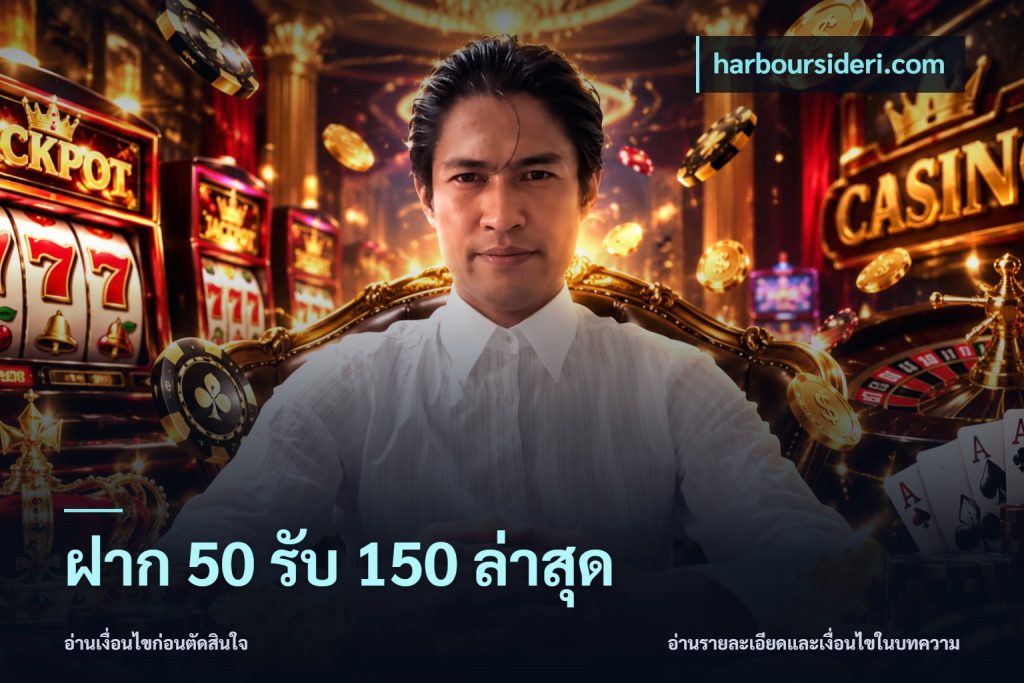 ฝาก 50 รับ 150 ล่าสุด