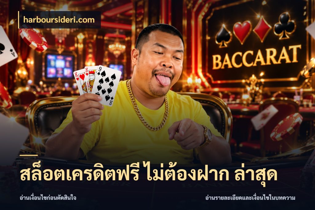 สล็อตเครดิตฟรี ไม่ต้องฝาก ล่าสุด harboursideri.com เครดิตฟรีกับจังหวะลุ้นที่คุณเลือก