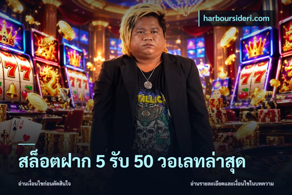 สล็อตฝาก 5 รับ 50 วอเลทล่าสุด