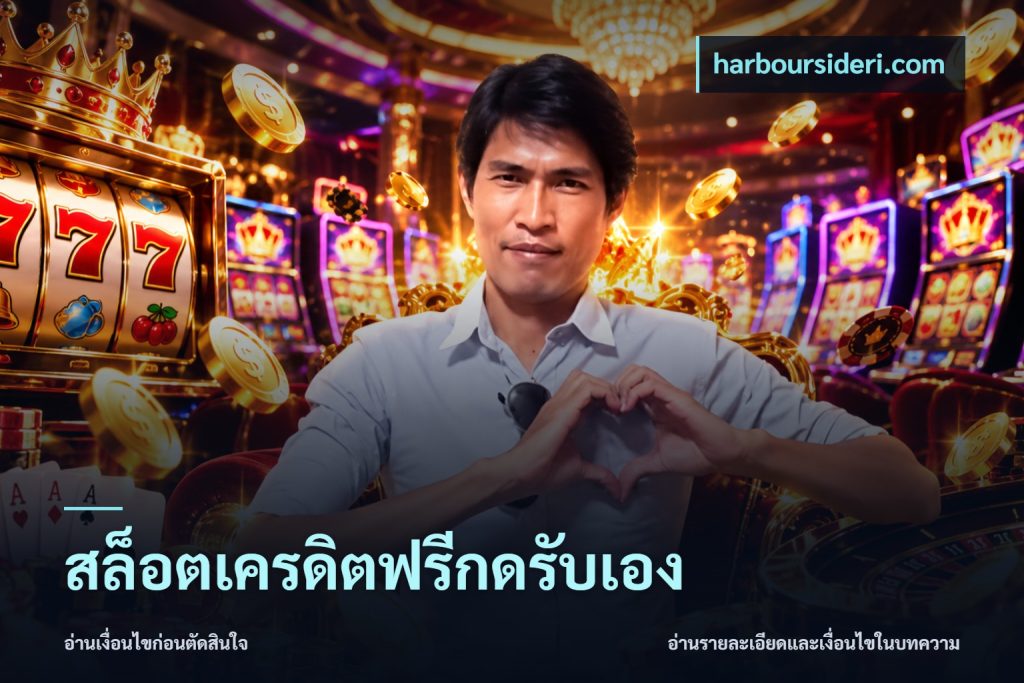 สล็อตเครดิตฟรีกดรับเอง