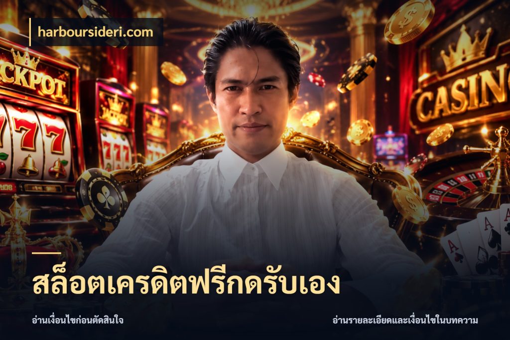สล็อตเครดิตฟรีกดรับเอง เปิดประเด็นเครดิตฟรีสำหรับคนชอบลุ้น สไตล์ harboursideri.com