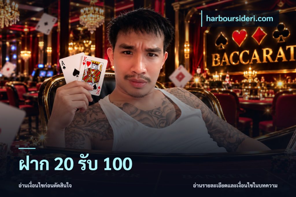 ฝาก 20 รับ 100