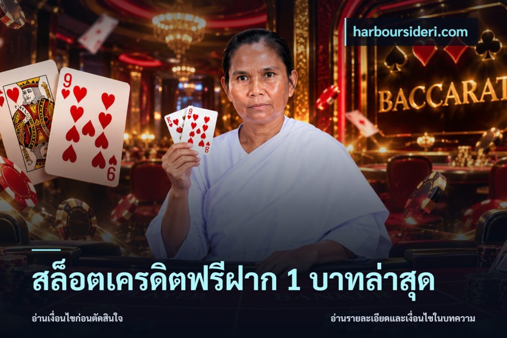สล็อตเครดิตฟรีฝาก 1 บาทล่าสุด