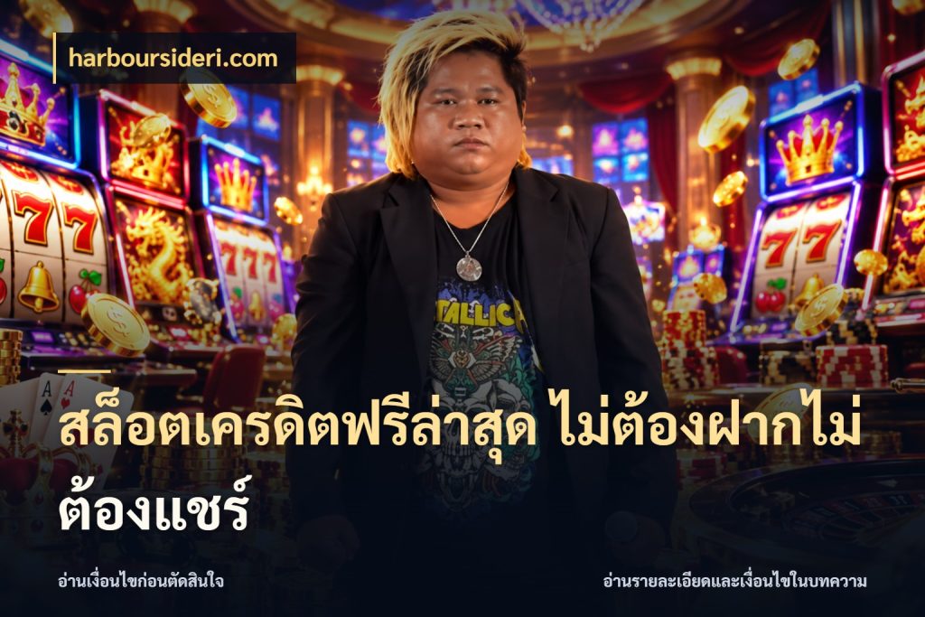 สล็อตเครดิตฟรีล่าสุด ไม่ต้องฝากไม่ต้องแชร์ สายโบนัสเลือกมุมเครดิตให้ตรงสไตล์ สไตล์ harboursideri.com