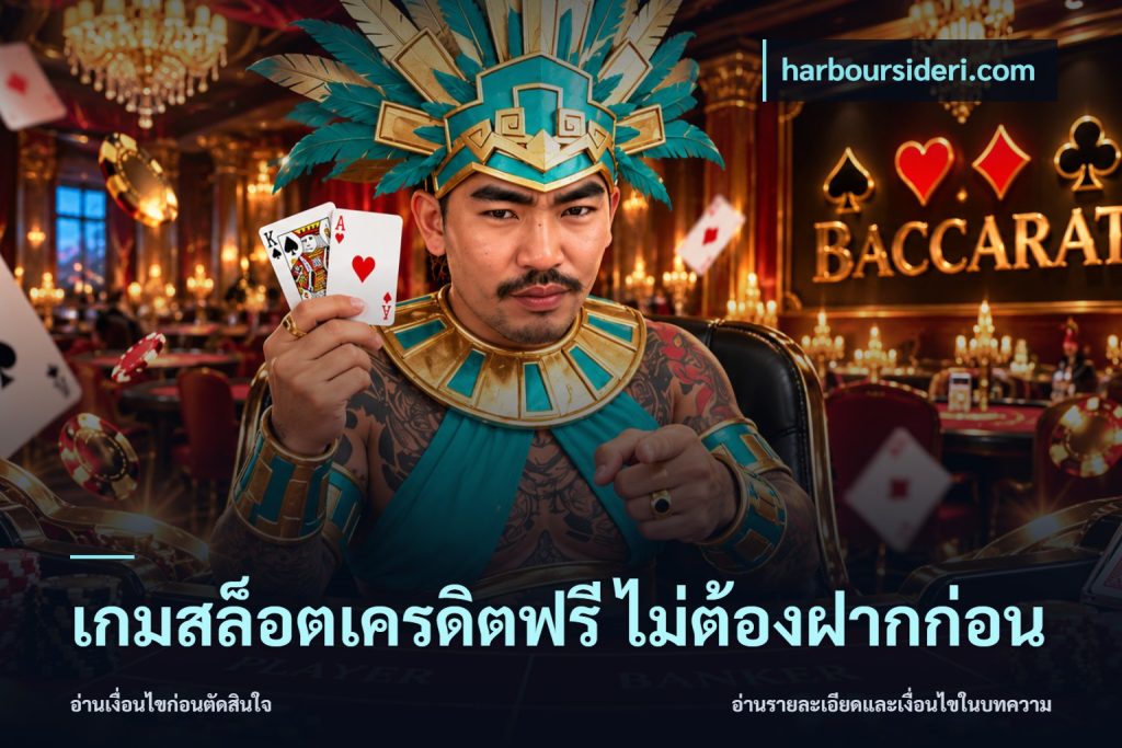 เกมสล็อตเครดิตฟรี ไม่ต้องฝากก่อน