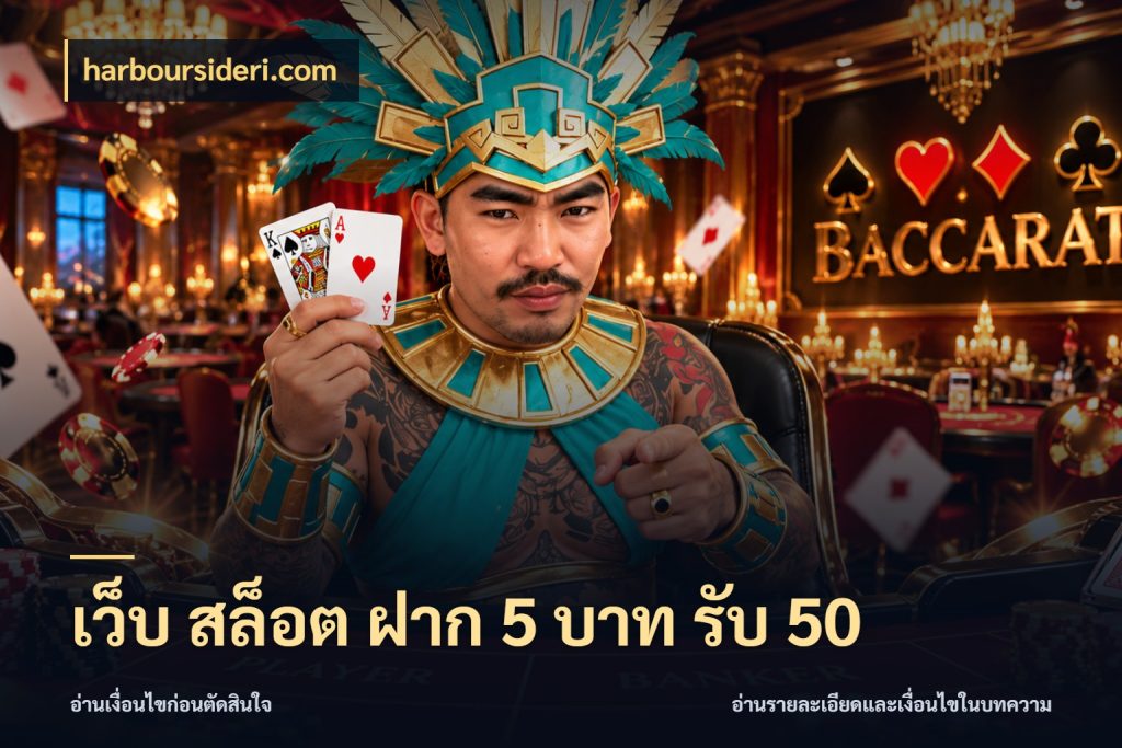 เว็บ สล็อต ฝาก 5 บาท รับ 50 สนุกกับตัวเลือกโปรในสไตล์ของคุณ ในมุม harboursideri.com