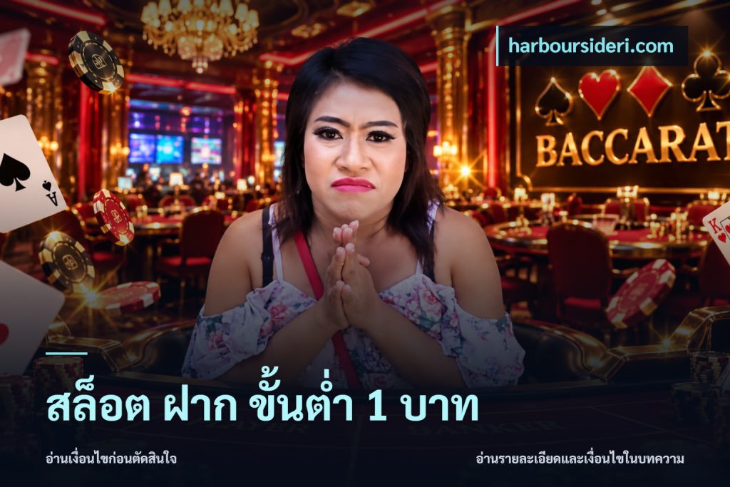สล็อต ฝาก ขั้นต่ำ 1 บาท