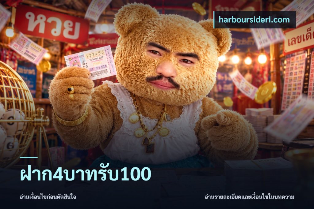 ฝาก4บาทรับ100
