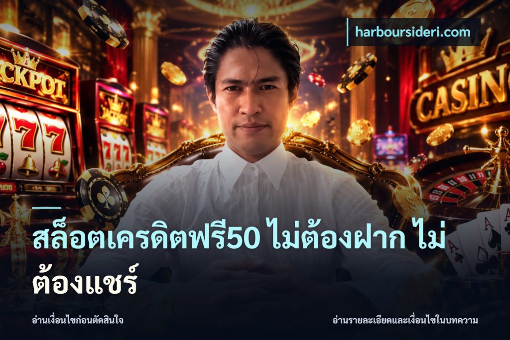 สล็อตเครดิตฟรี50 ไม่ต้องฝาก ไม่ต้องแชร์