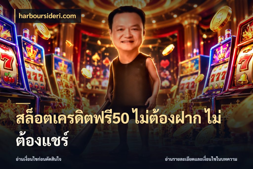 สล็อตเครดิตฟรี50 ไม่ต้องฝาก ไม่ต้องแชร์ สายโบนัสเลือกมุมเครดิตให้ตรงสไตล์ สไตล์ harboursideri.com