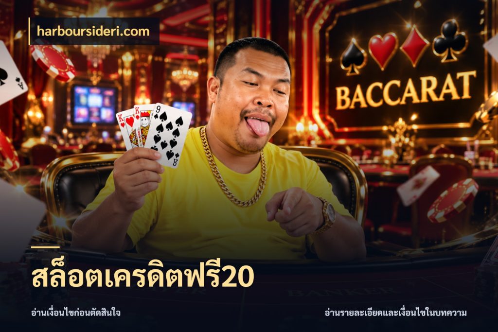 สล็อตเครดิตฟรี20 เครดิตแต่ละรูปแบบมีมุมไหนให้ดู กับ harboursideri.com