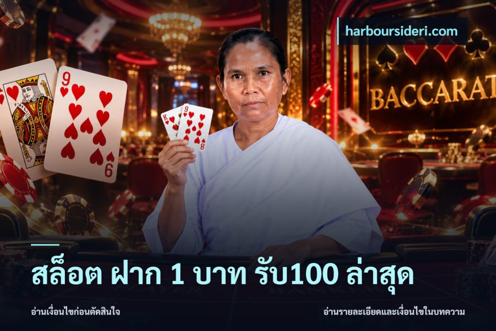 สล็อต ฝาก 1 บาท รับ100 ล่าสุด