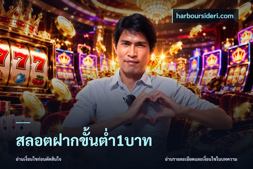 สลอตฝากขั้นต่ำ1บาท