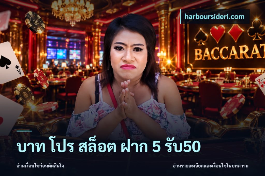 บาท โปร สล็อต ฝาก 5 รับ50