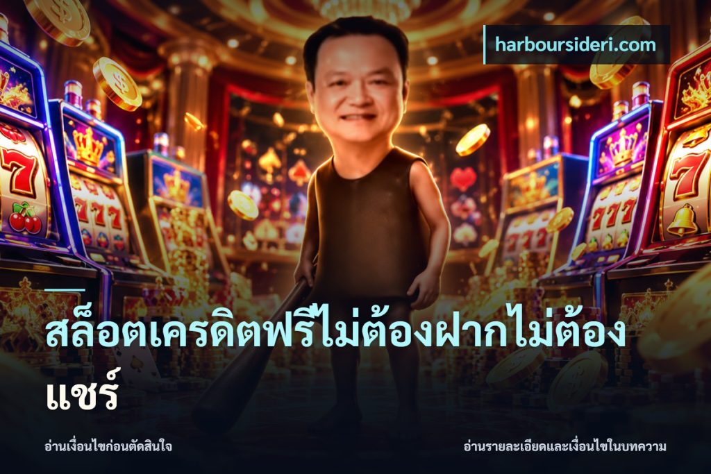 สล็อตเครดิตฟรีไม่ต้องฝากไม่ต้องแชร์