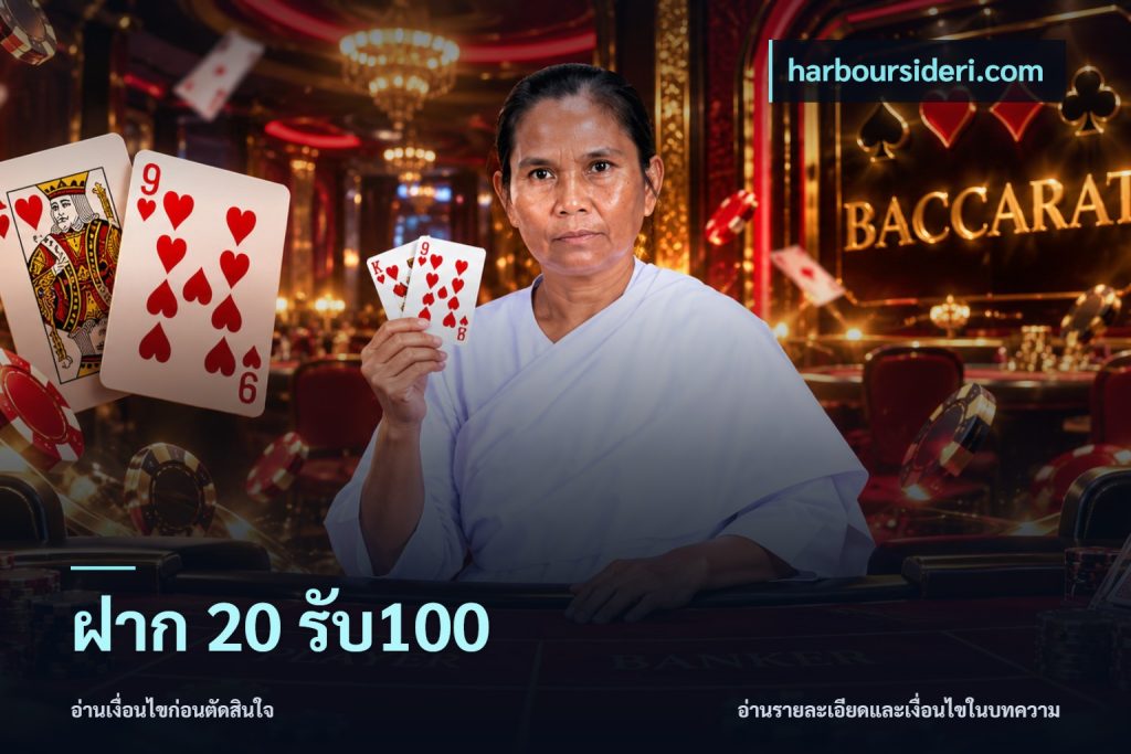 ฝาก 20 รับ100