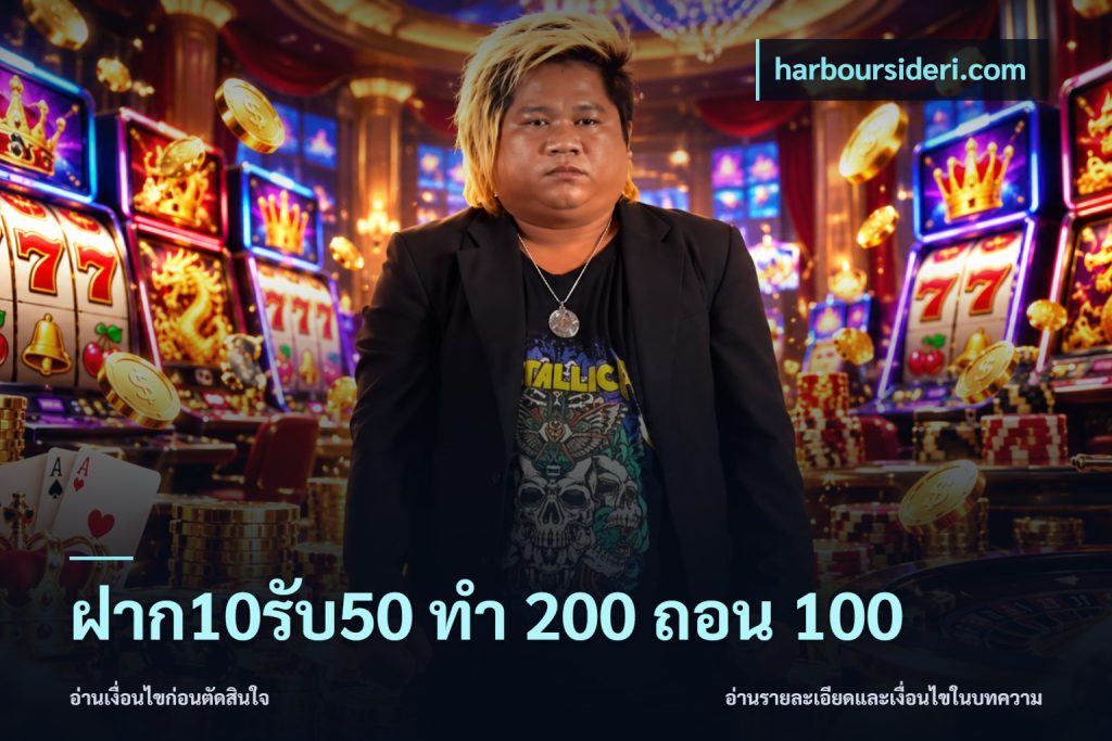 ฝาก10รับ50 ทํา 200 ถอน 100