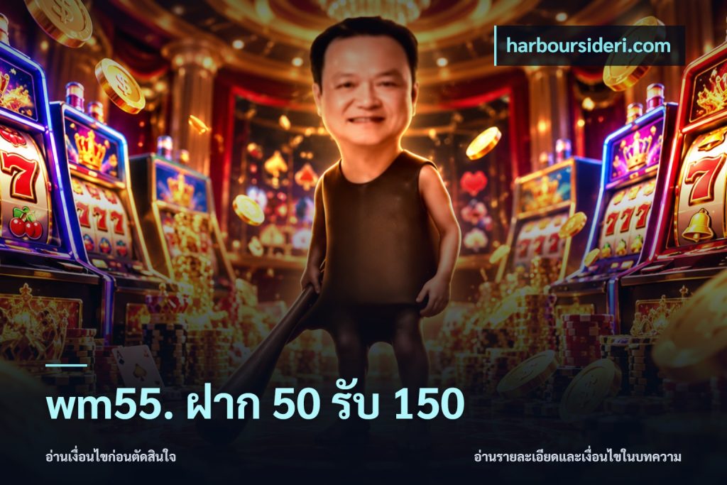 wm55. ฝาก 50 รับ 150