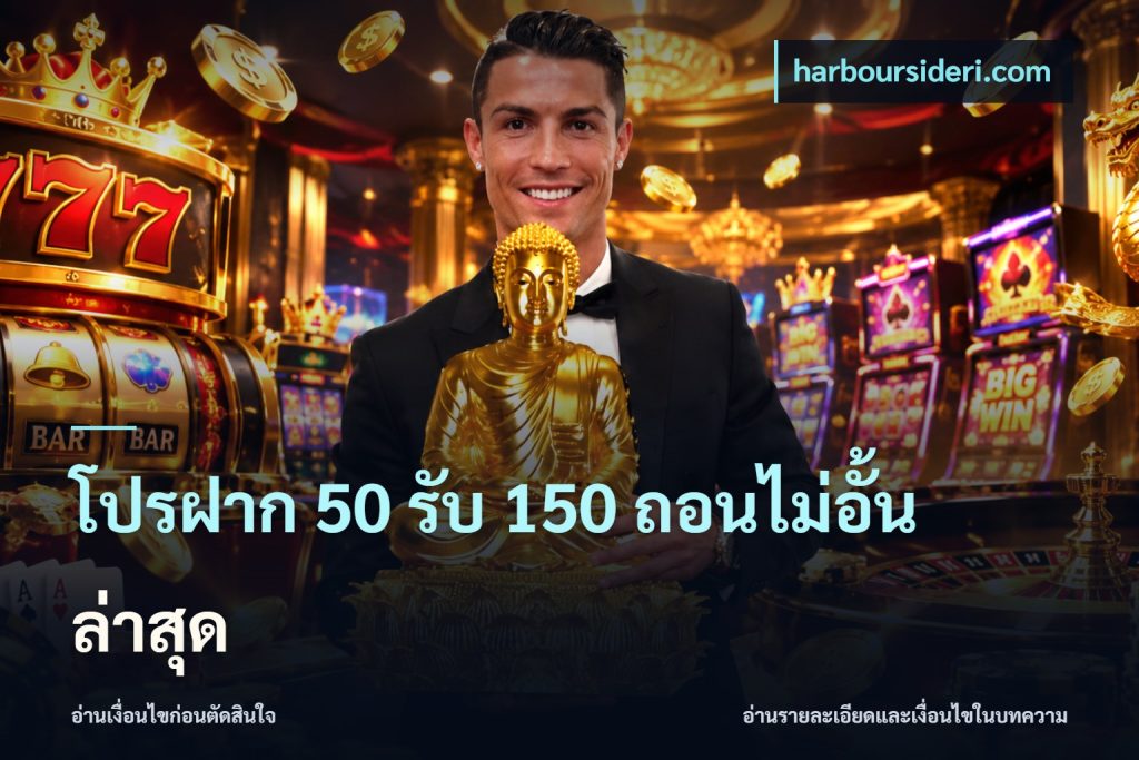 โปรฝาก 50 รับ 150 ถอนไม่อั้น ล่าสุด