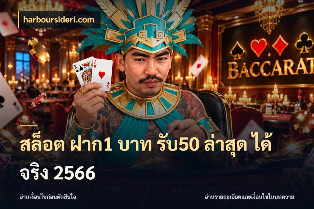 สล็อต ฝาก1 บาท รับ50 ล่าสุด ได้ จริง 2566 รูปแบบโบนัสกับสิทธิ์ของสายเกม สไตล์ harboursideri.com