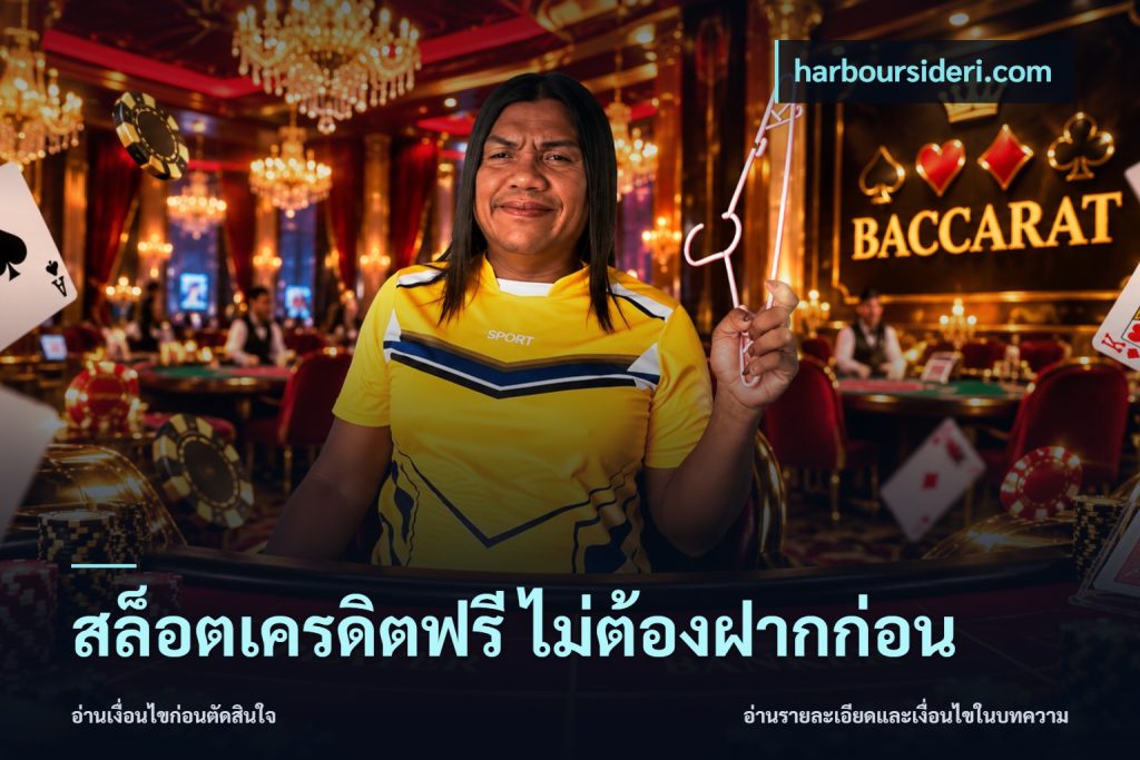 สล็อตเครดิตฟรี ไม่ต้องฝากก่อน