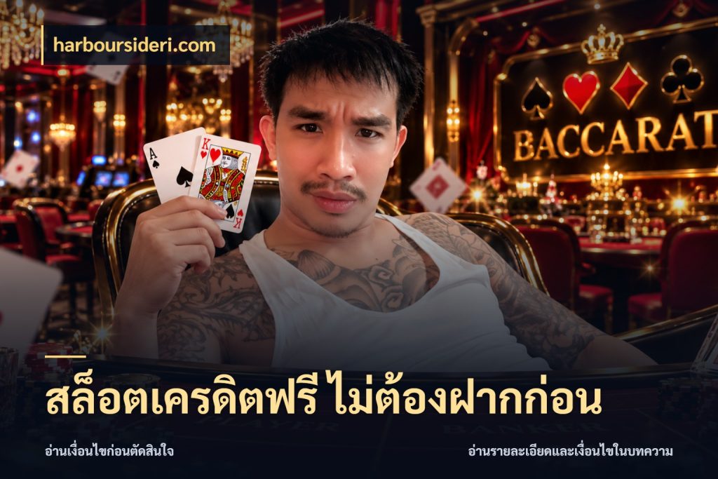 สล็อตเครดิตฟรี ไม่ต้องฝากก่อน harboursideri.com ชนิดเครดิตกับสิทธิ์ที่คุณอยากรู้