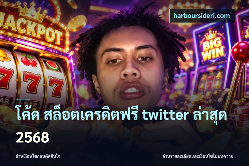 โค้ด สล็อตเครดิตฟรี twitter ล่าสุด 2568