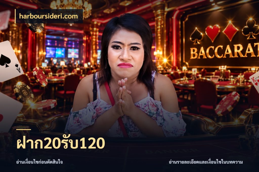 ฝาก20รับ120 สนุกกับตัวเลือกโปรในสไตล์ของคุณ กับ harboursideri.com