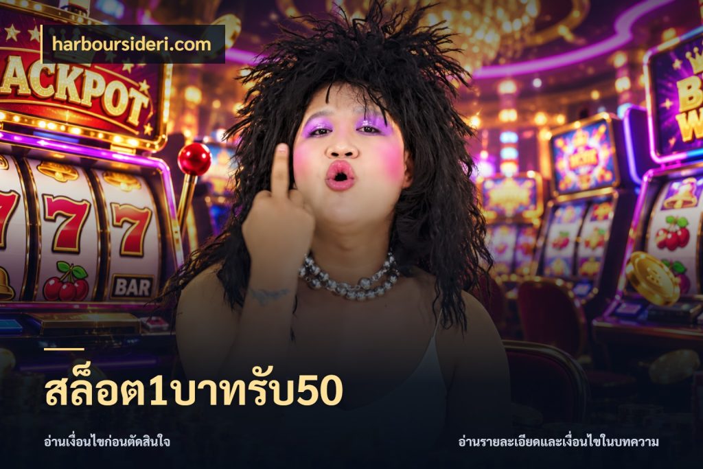 สล็อต1บาทรับ50 รูปแบบโบนัสกับสิทธิ์ของสายเกม กับ harboursideri.com