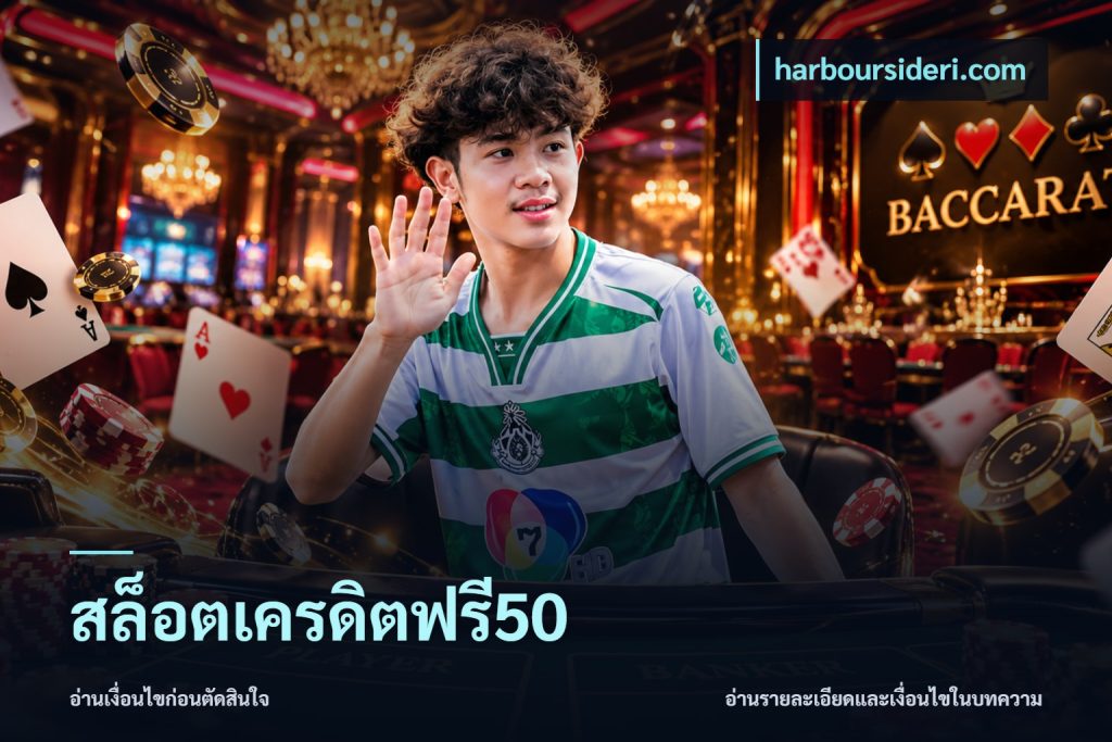 สล็อตเครดิตฟรี50