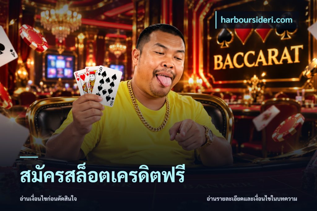 สมัครสล็อตเครดิตฟรี
