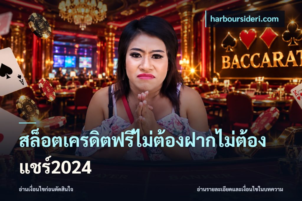สล็อตเครดิตฟรีไม่ต้องฝากไม่ต้องแชร์2024