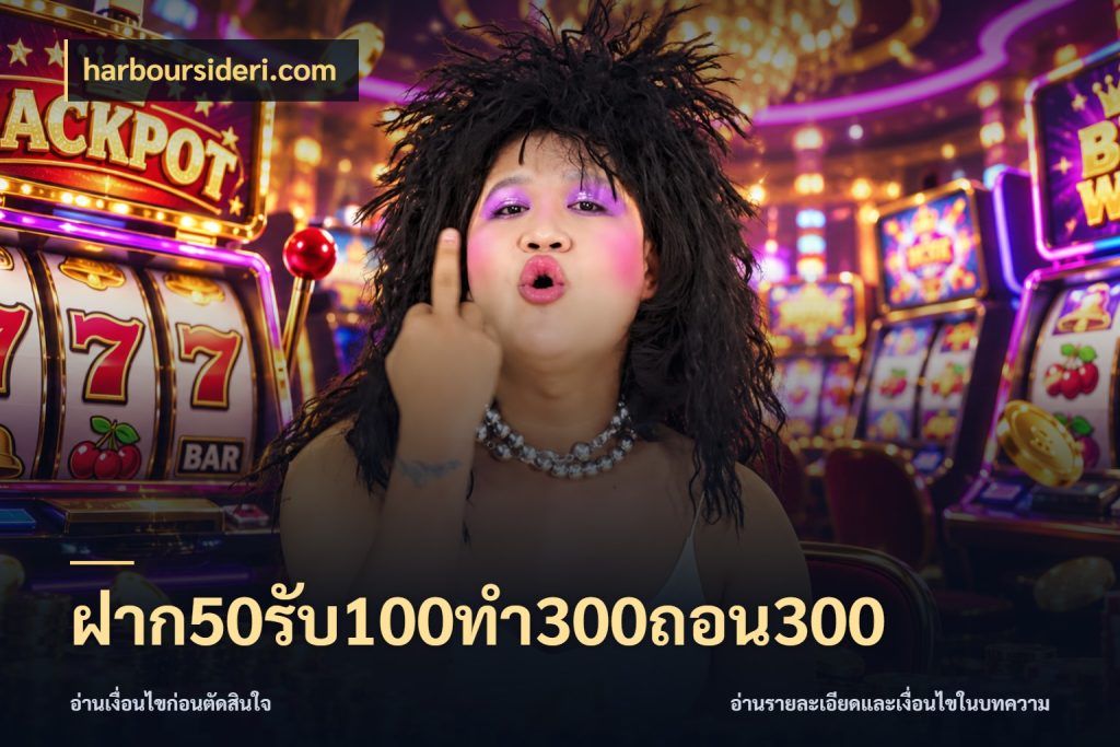 ฝาก50รับ100ทํา300ถอน300 รูปแบบโบนัสกับสิทธิ์ของสายเกม สไตล์ harboursideri.com
